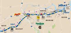 Boston Marathon Course